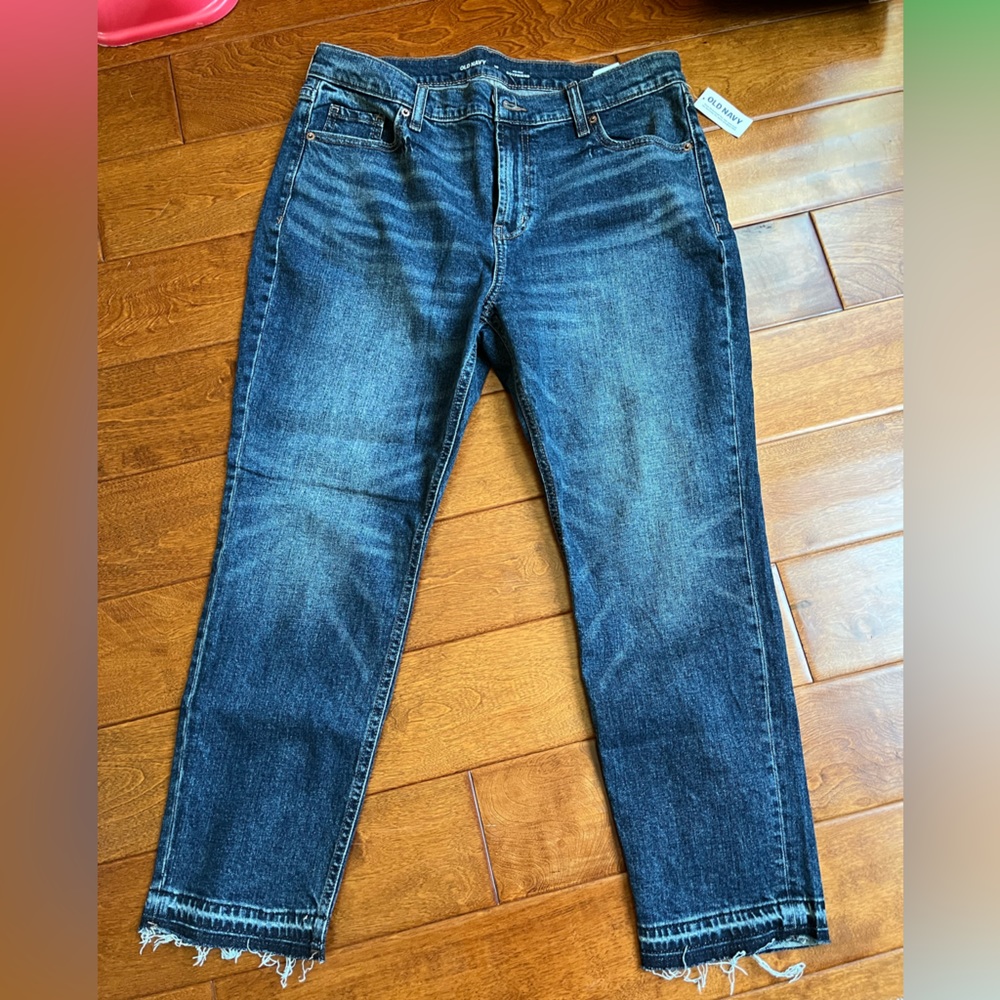 Old Navy boyfriend jeans, NEVER WORN